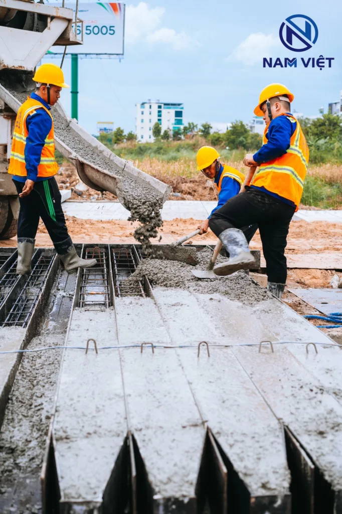 Thi công sản xuất cọc bê tông cốt thép đạt chất lượng